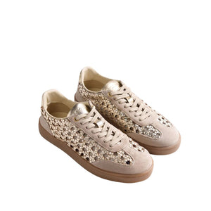 Gioseppo Braided Leather Sneakers