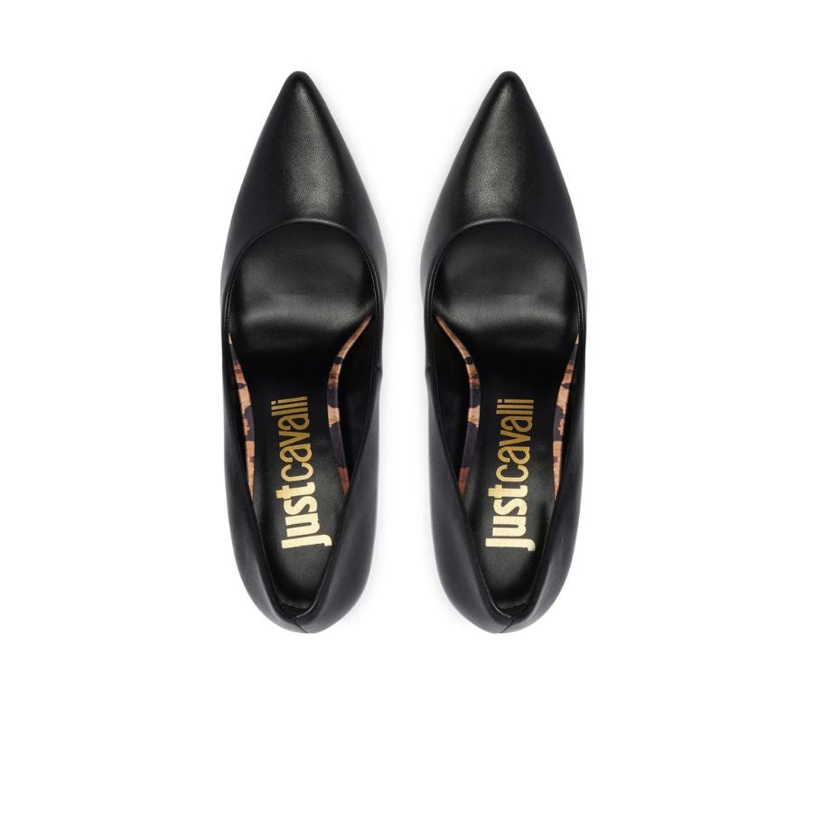 Just Cavalli Metallic Heel Pumps