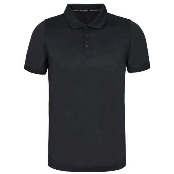 Karl Lagerfeld Logo Detail Polo Shirt
