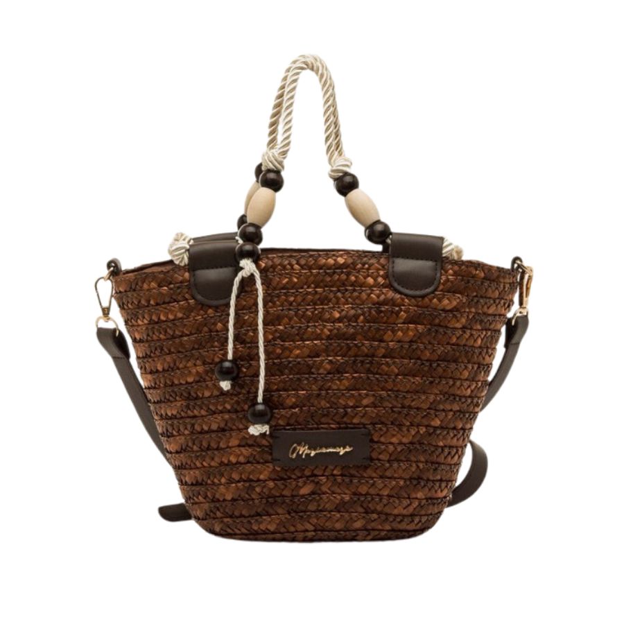 Mariamare Woven Straw Tote Bag