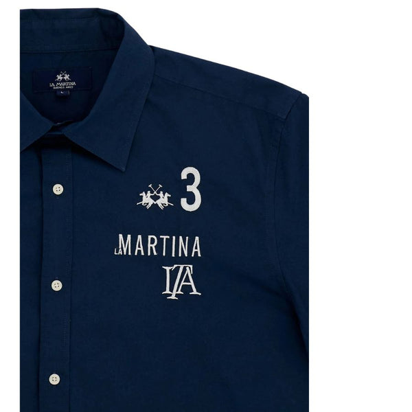 La Martina poplin shirt Italia Edition