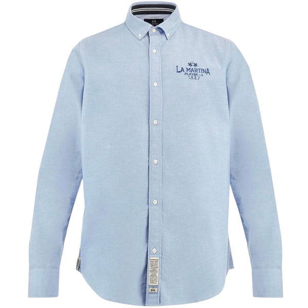 La Martina Oxford stretch shirt Polo Club