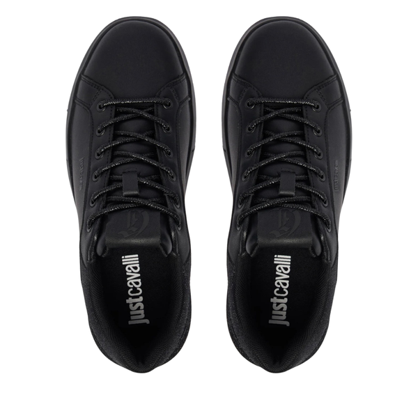 Just Cavalli Glitter-Detail Sneakers