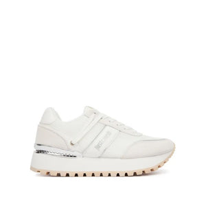 Just Cavalli White Platform Sneakers