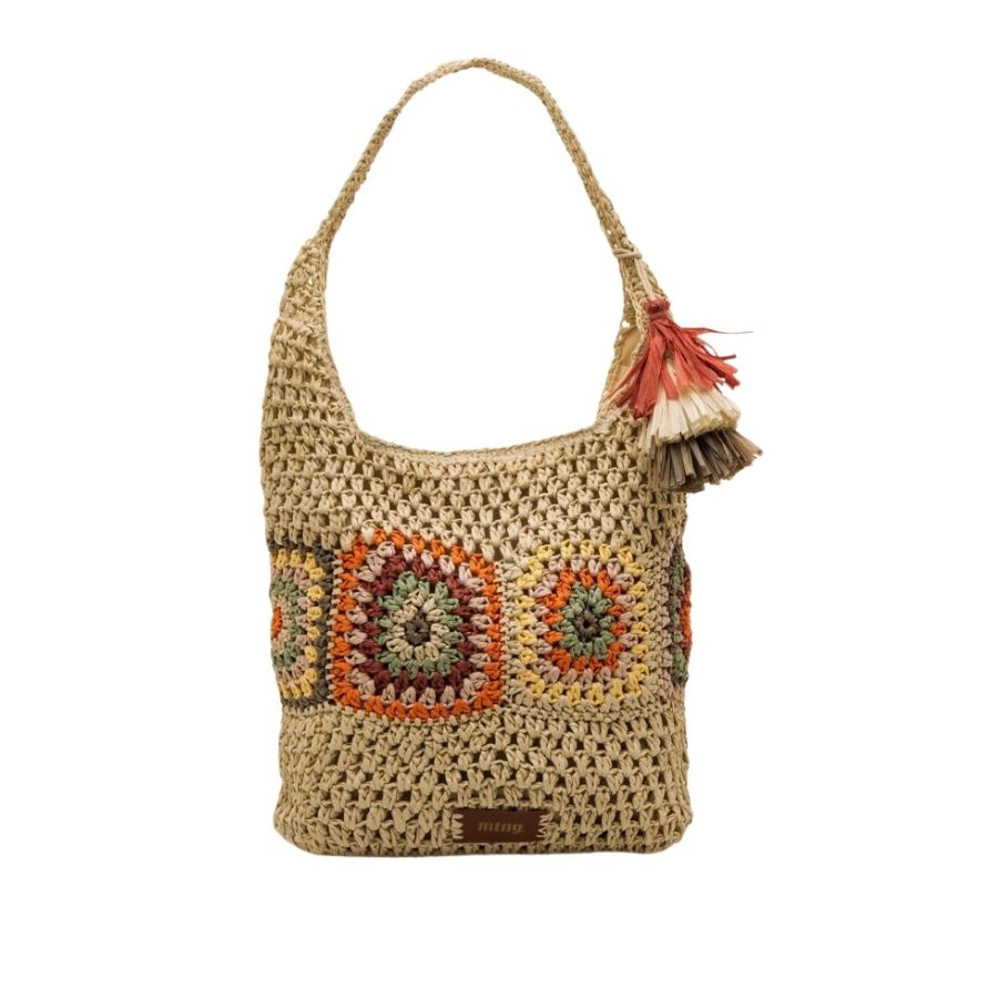 Mtng Crochet Shoulder Tote Bag