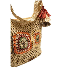 Mtng Crochet Shoulder Tote Bag