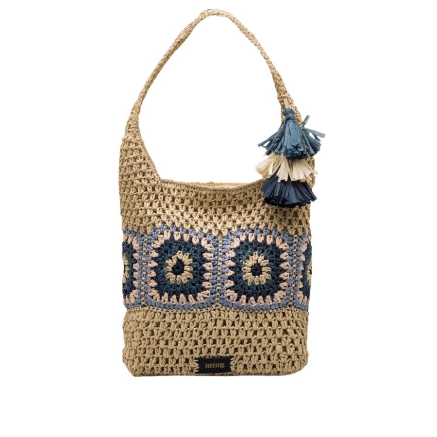 Mtng Crochet Shoulder Tote Bag