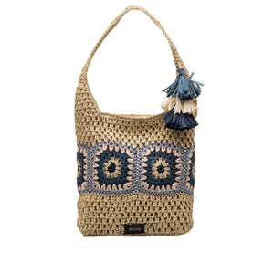 Mtng Crochet Shoulder Tote Bag