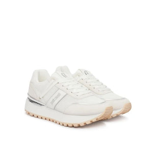 Just Cavalli White Platform Sneakers