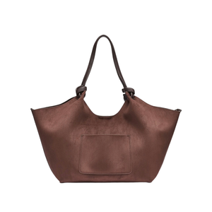 DKNY Stripe Paneled Commuter Tote