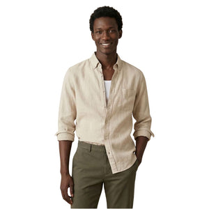 Fynch Hatton Linen Shirt with Chest Pocket