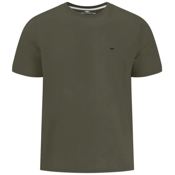 Fynch Hatton Cotton Crew Neck T-shirt