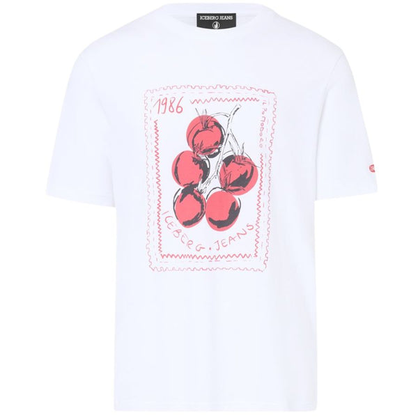 Iceberg Jeans tomato graphic t-shirt