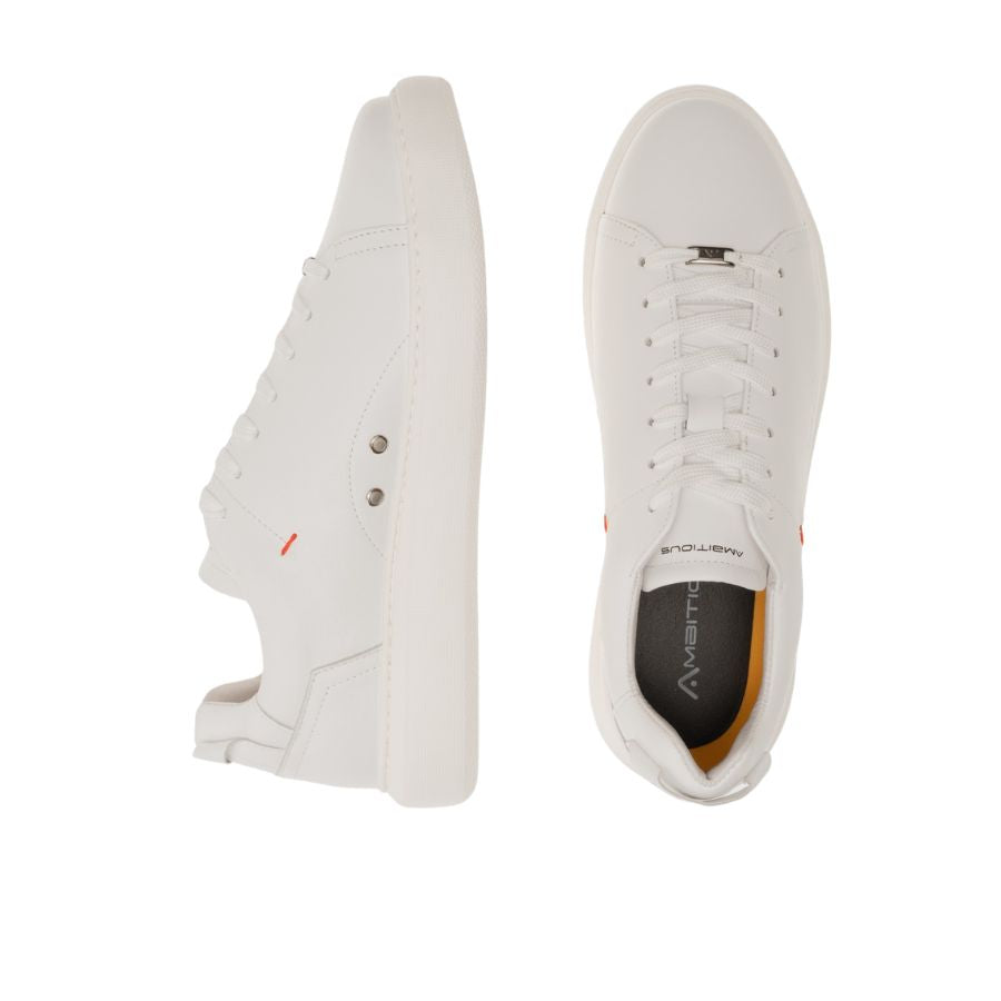 Ambitious leather sneakers