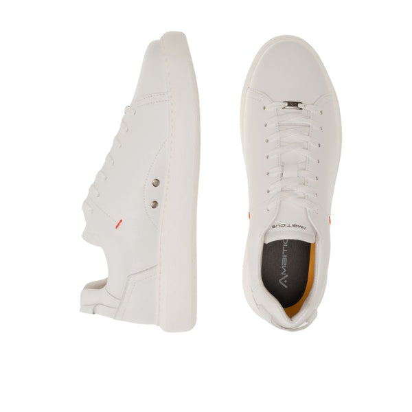 Ambitious leather sneakers