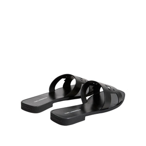 Karl Lagerfeld Cut-Out Slide
