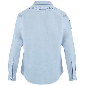 La Martina Oxford stretch shirt Polo Club