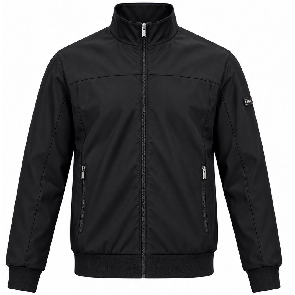 Karl Lagerfeld Stand-Collar Jacket