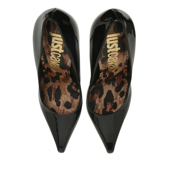 Just Cavalli  Glossy Pointed-Toe Pumps