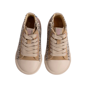 MTNG Kids’ Leopard Print High-Top Sneakers