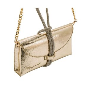 Mariamare Metallic Clutch Bag