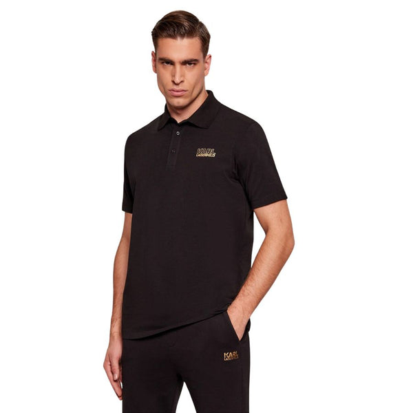 Karl Lagerfeld Logo Polo Shirt