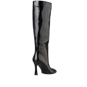 Envie  Patent-Effect Knee-High Boots