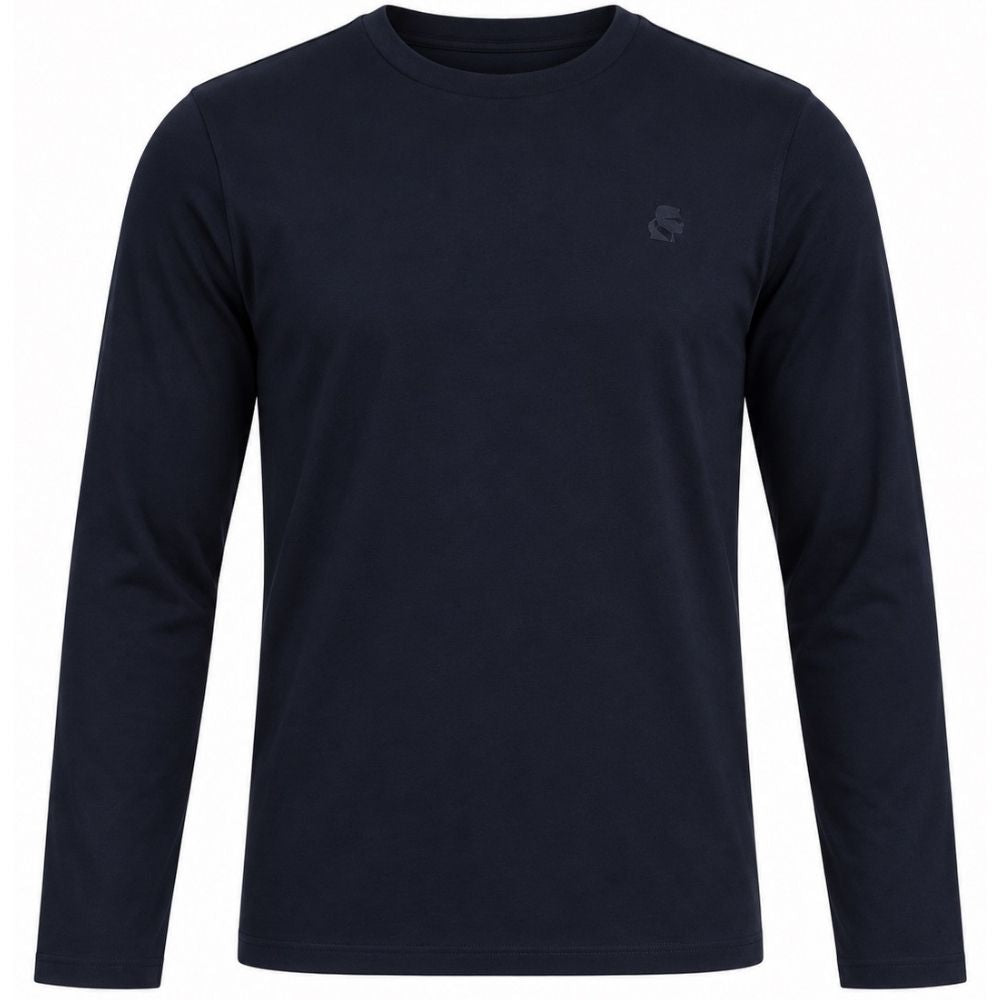 Karl Lagerfeld Long-Sleeve Logo T-Shirt