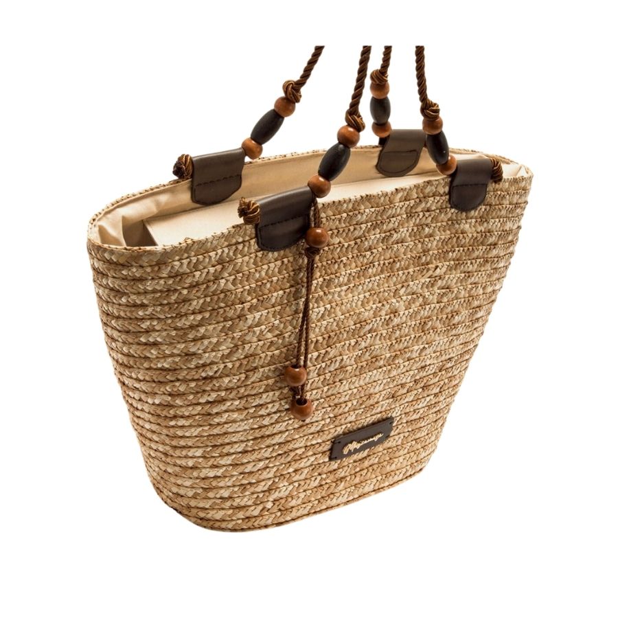 Mariamare Woven Straw Tote Bag
