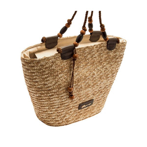 Mariamare Woven Straw Tote Bag
