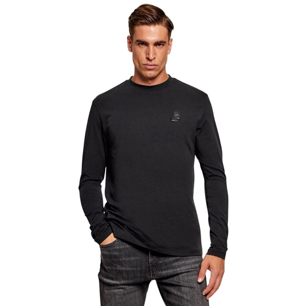 Karl Lagerfeld Logo Long-Sleeve T-Shirt