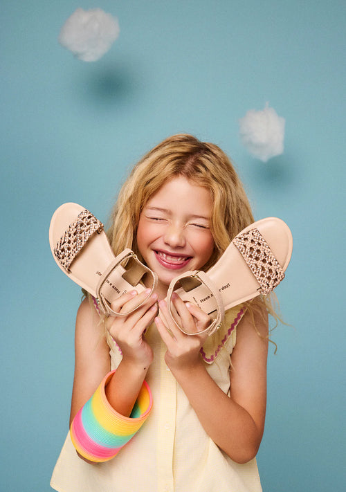 Gioseppo Braided Leather Sandals