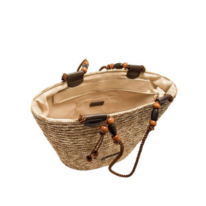 Mariamare Woven Straw Tote Bag