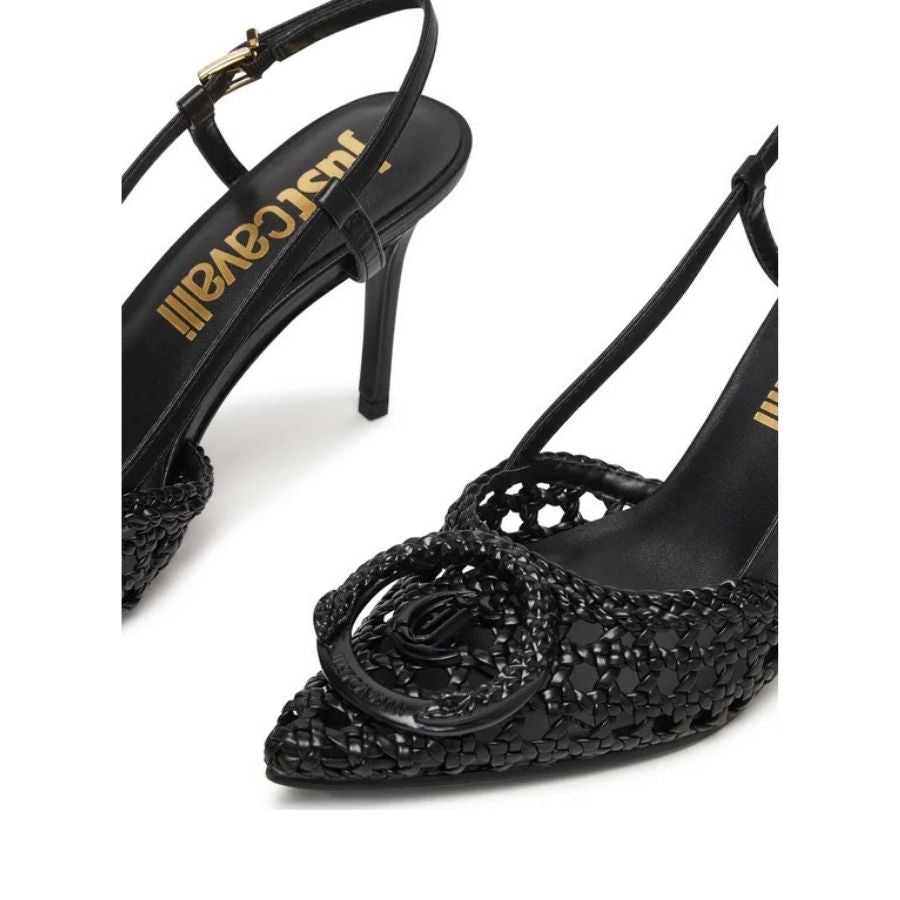 Just Cavalli Woven Heels