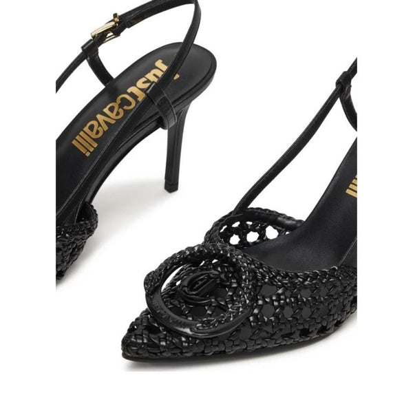 Just Cavalli Woven Heels