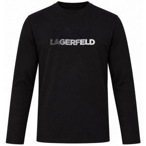 Karl Lagerfeld Textured Logo Sweatshirt