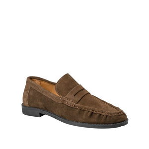 Envie Suede-Look Penny Loafers