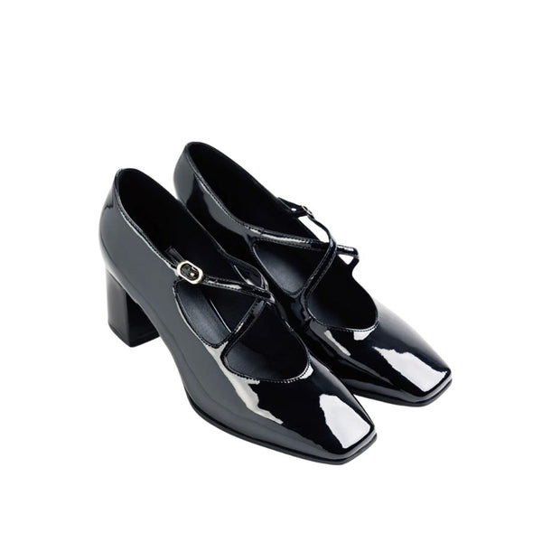 Gioseppo Patent Effect Heels