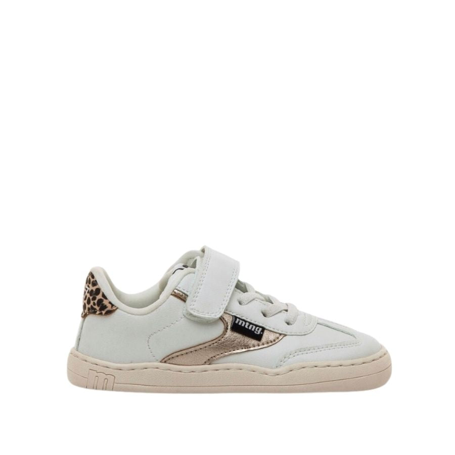Mtng Kids'Sneakers with Leopard Detail