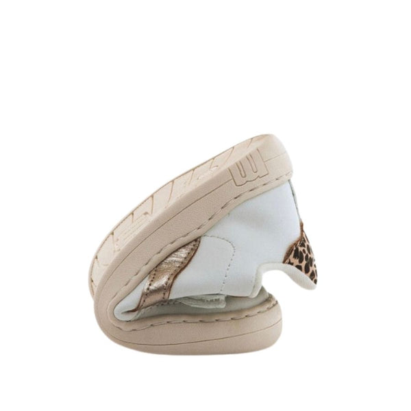 Mtng Kids'Sneakers with Leopard Detail - Girls