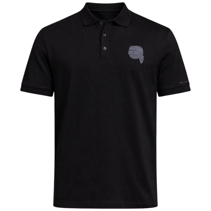 Karl Lagerfeld Polo Shirt with Iconic logo