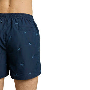 Aeronautica Militare All-over aircraft print Swim short