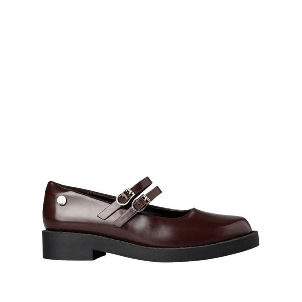 Envie Patent-Effect Double-Strap Mary Jane Shoes
