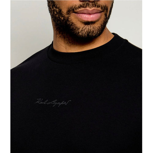 Karl Lagerfeld Portrait Graphic Sweatshirt