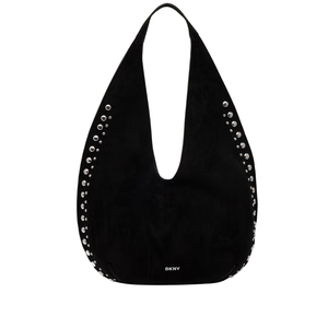 DKNY Studded Hobo Shoulder Bag