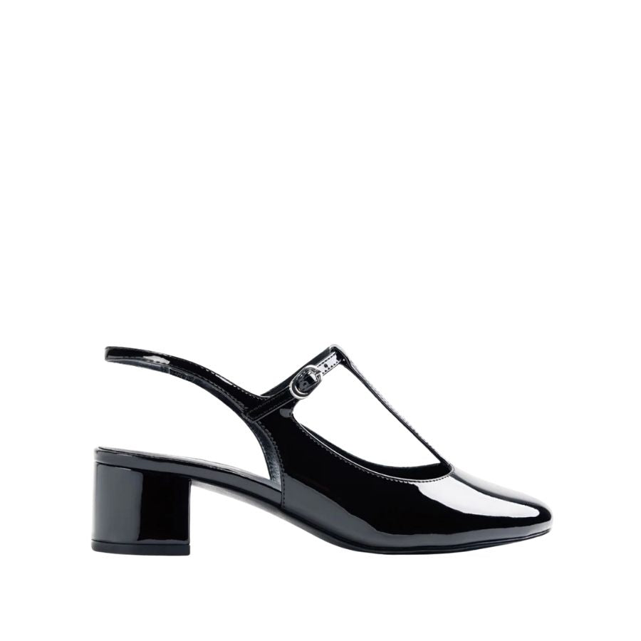 Gioseppo Patent Mary - Jane Heels