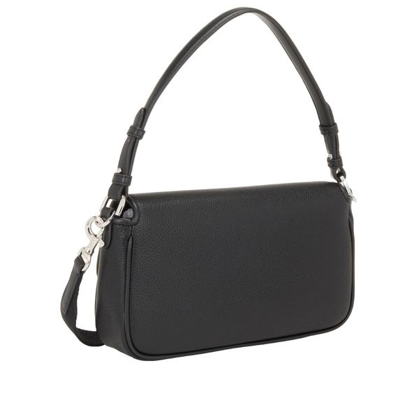 DKNY Flap with Silver-Tone Hardware
