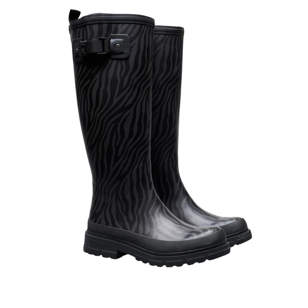 Verbenas Animal Print Rain Boots