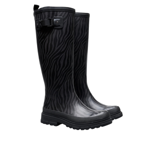 Verbenas Animal Print Rain Boots
