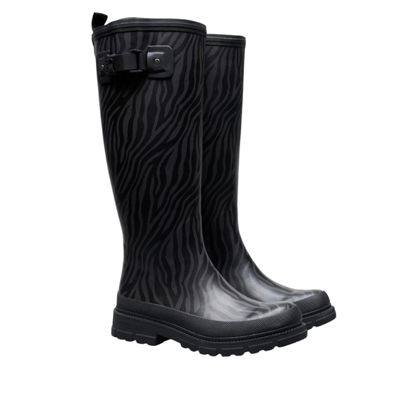 Verbenas Animal Print Rain Boots